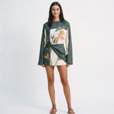 Amelia - Elegancka Mini Sukienka Kwiatowa na Wesele 0