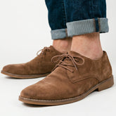 Rafael - Zamszowe Buty Oxford Eleganckie