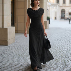 Mirellea - Elegancka Sukienka Maxi Na Wesele Długie Dresy 7