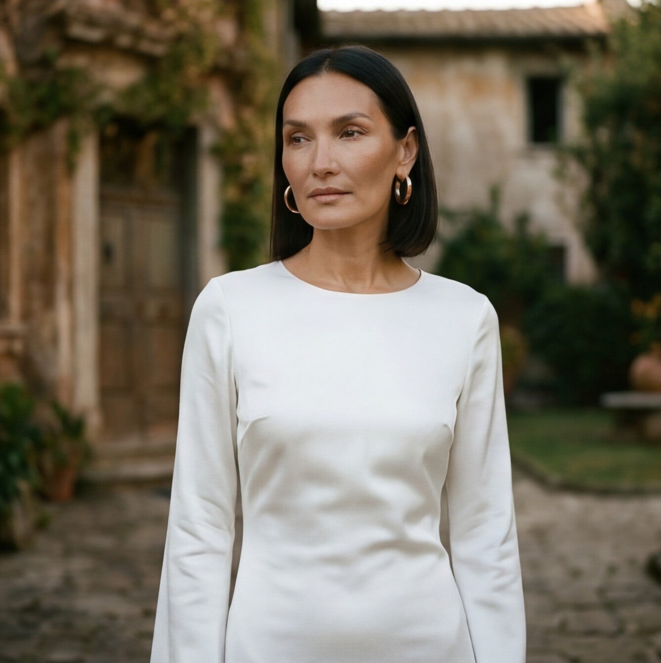 Sofia - Elegancka Sukienka Maxi z Długim Rękawem 3