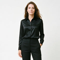 Amelia - Elegancka Damska Jedwabna Bluzka