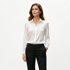 Amelia - Elegancka Damska Jedwabna Bluzka