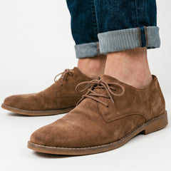 Rafael - Zamszowe Buty Oxford Eleganckie